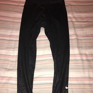 nike dri fit fleece lined legging