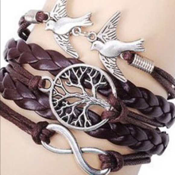 Jewelry | Swallows Tree Of Life Braided Bracelet | Poshmark