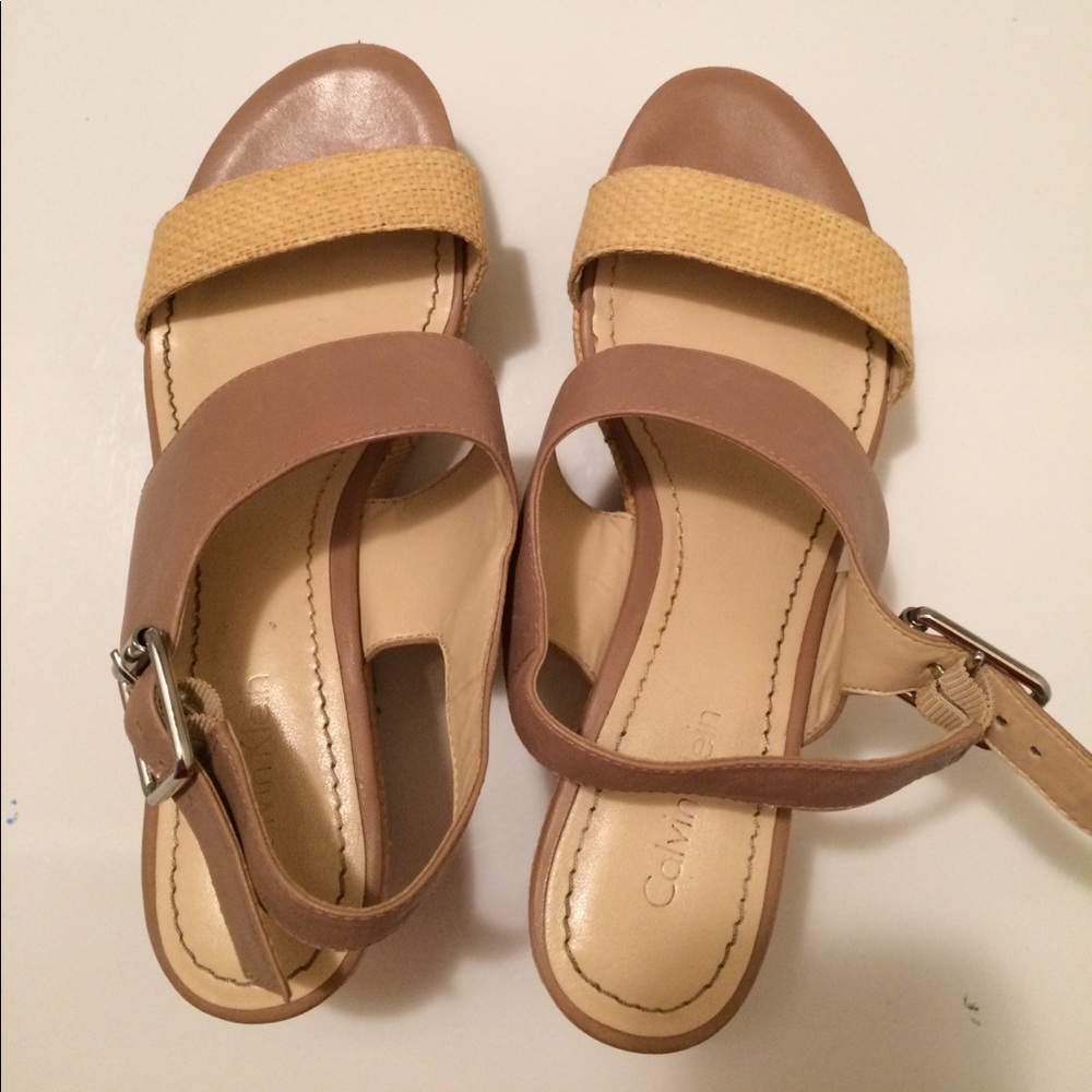 Calvin Klein, women's wedges