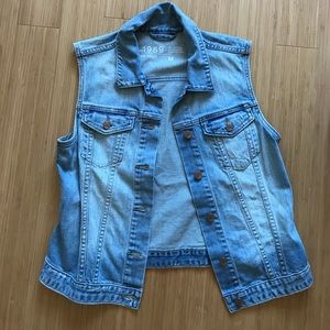 Gap denim vest