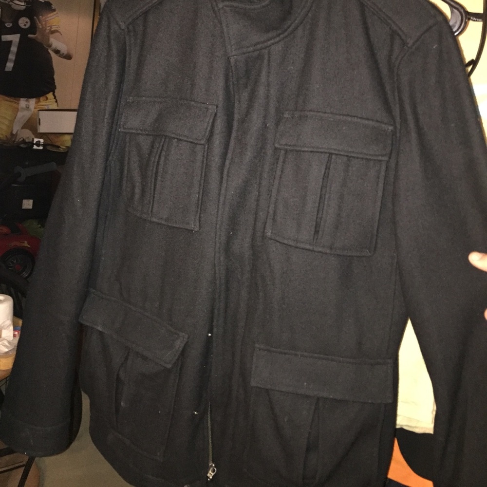 Wool military M-65 field jacket