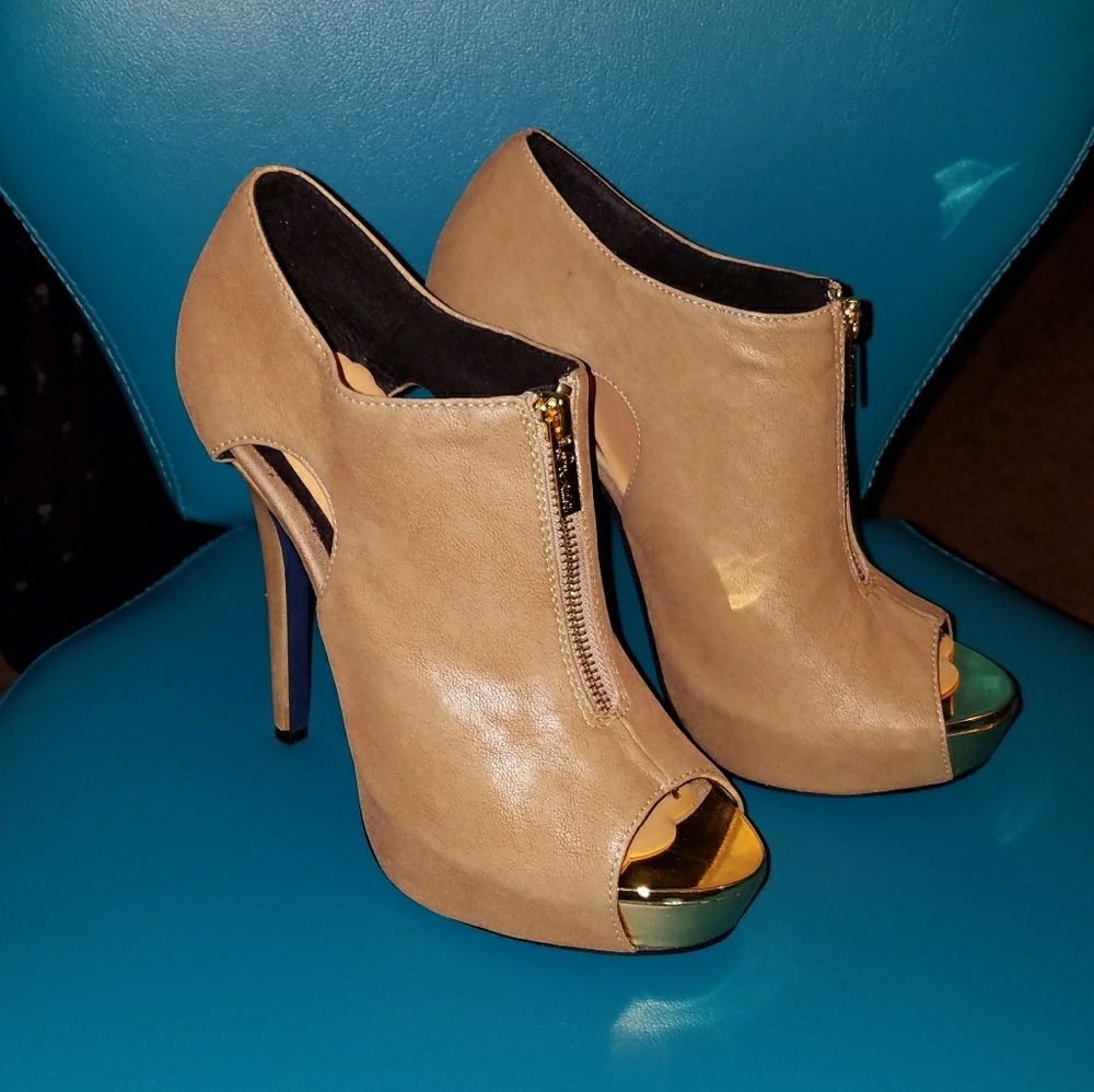 Platform booties