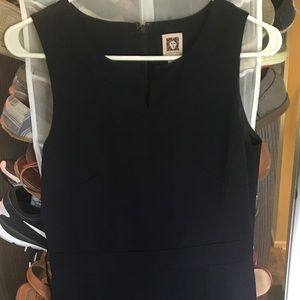 Navy shift dress by Anne Klein