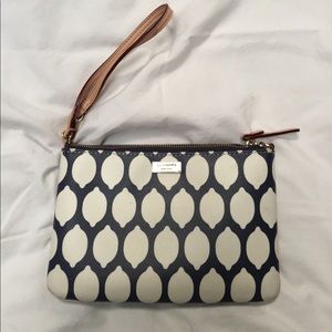 Kate Spade lemon wristlet