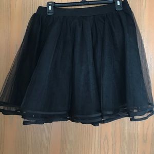 Windsor black tulle skirt
