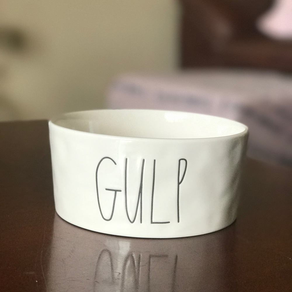 Rae Dunn Pet Bowl- Gulp