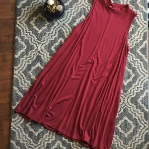 Red cute cocktail dress