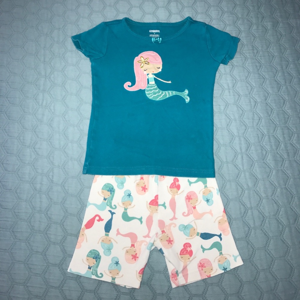 Cotton mermaid pj's