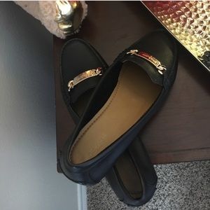 Black coach flats Black coach flats