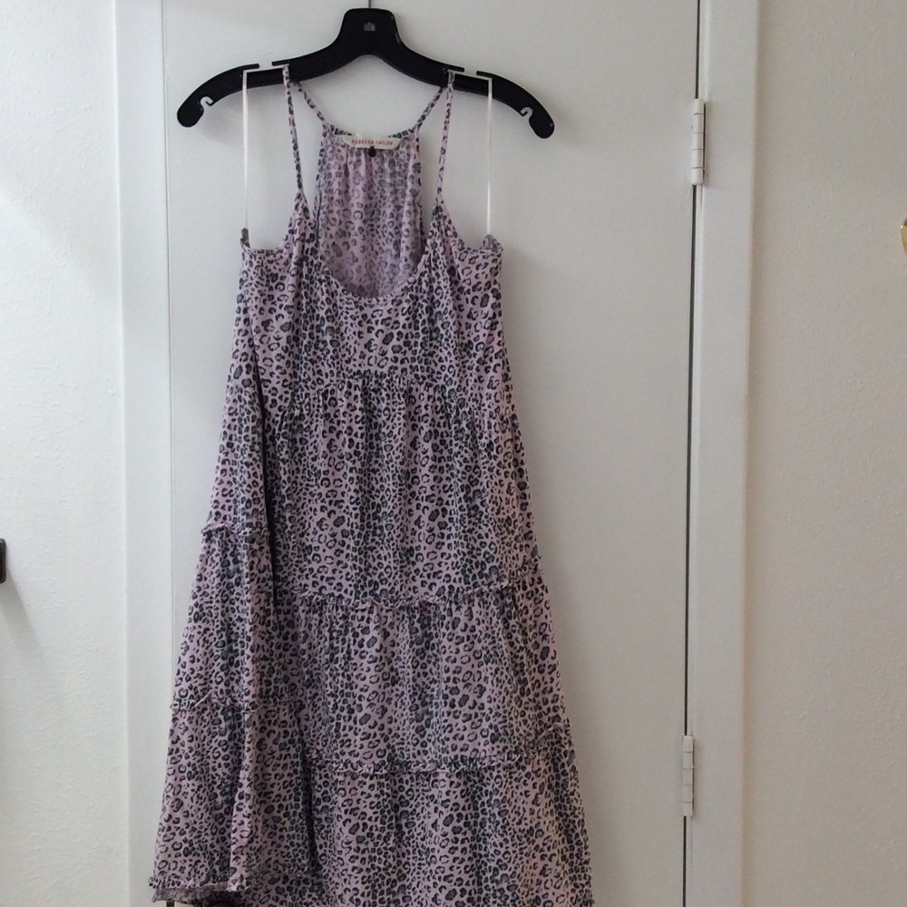 Rebecca Taylor leopard dress