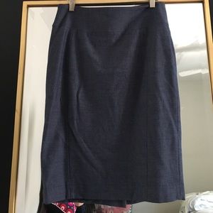 Express denim knit pencil skirt Express denim knit pencil skirt