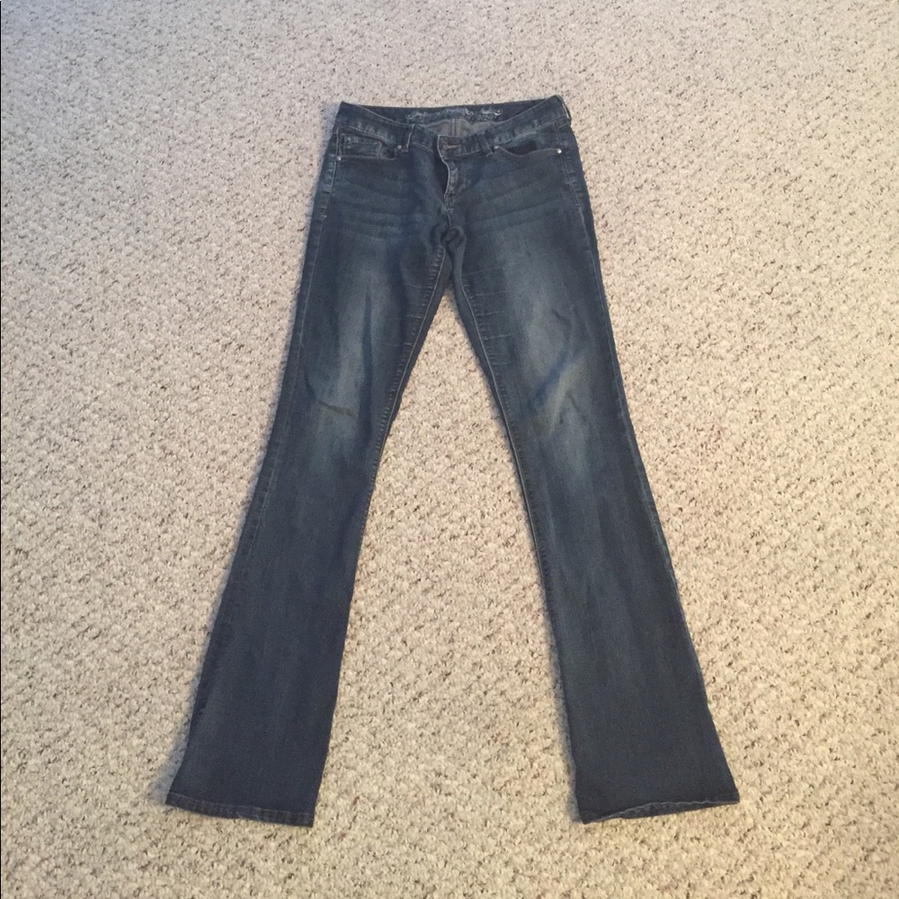 Express jeans barely boot Stella - size 6 LONG - Picture 1 of 6