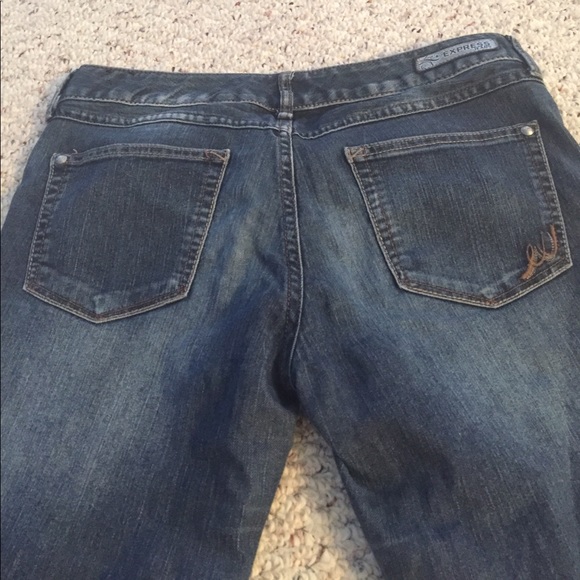 Express jeans barely boot Stella - size 6 LONG - Picture 4 of 6