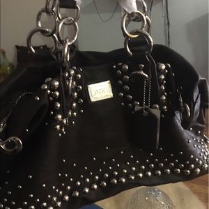 Nice chocolate brown edgy pocketbook