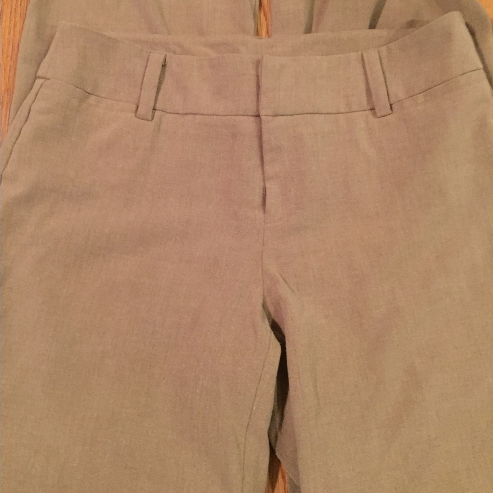 Tan dress pants 8 long