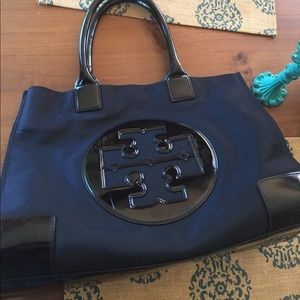 Authentic black "ELLA" Tory Burch tote Authentic black "ELLA" Tory Burch tote