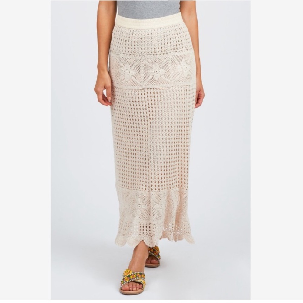 Crochet maxi skirt🌺🌺🌺