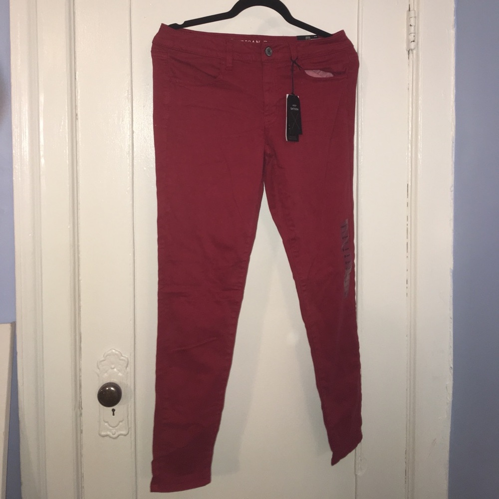 New American Eagle Outfitters AEO Sateen Jegging