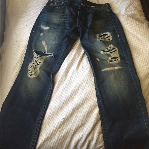 Size 34 true religion jeans - Picture 1 of 5
