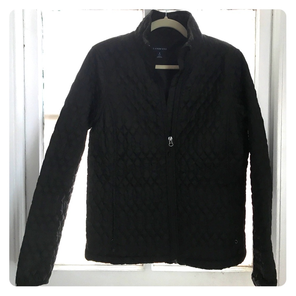 Lands End Quilted Jacket