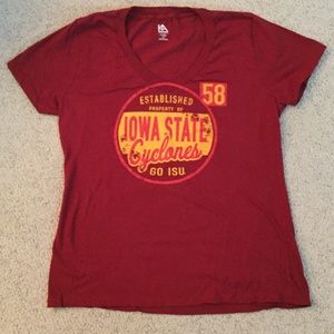 ISU Iowa State Cyclones short sleeve tee