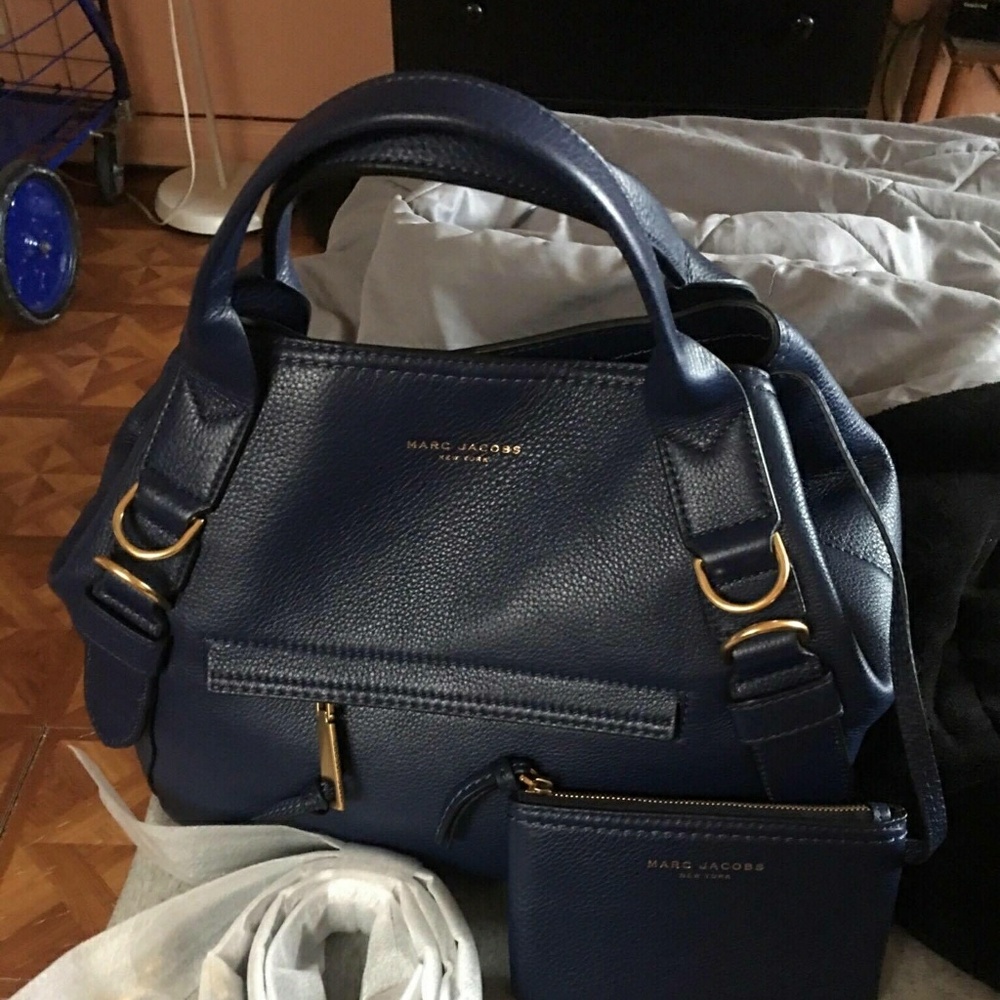 Marc Jacobs Navy Blue Hand bag