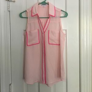 Sleeveless portofino blouse by Express