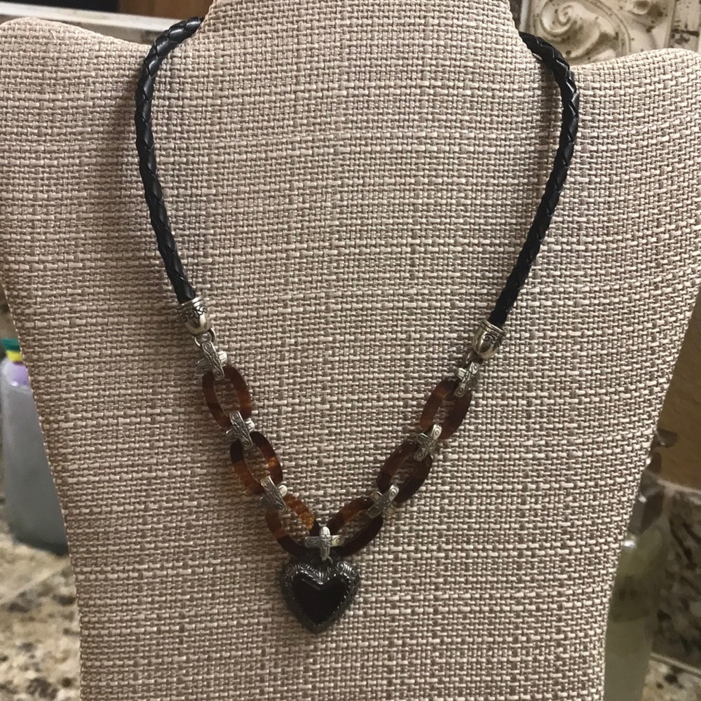 Brighton tortishell necklace.