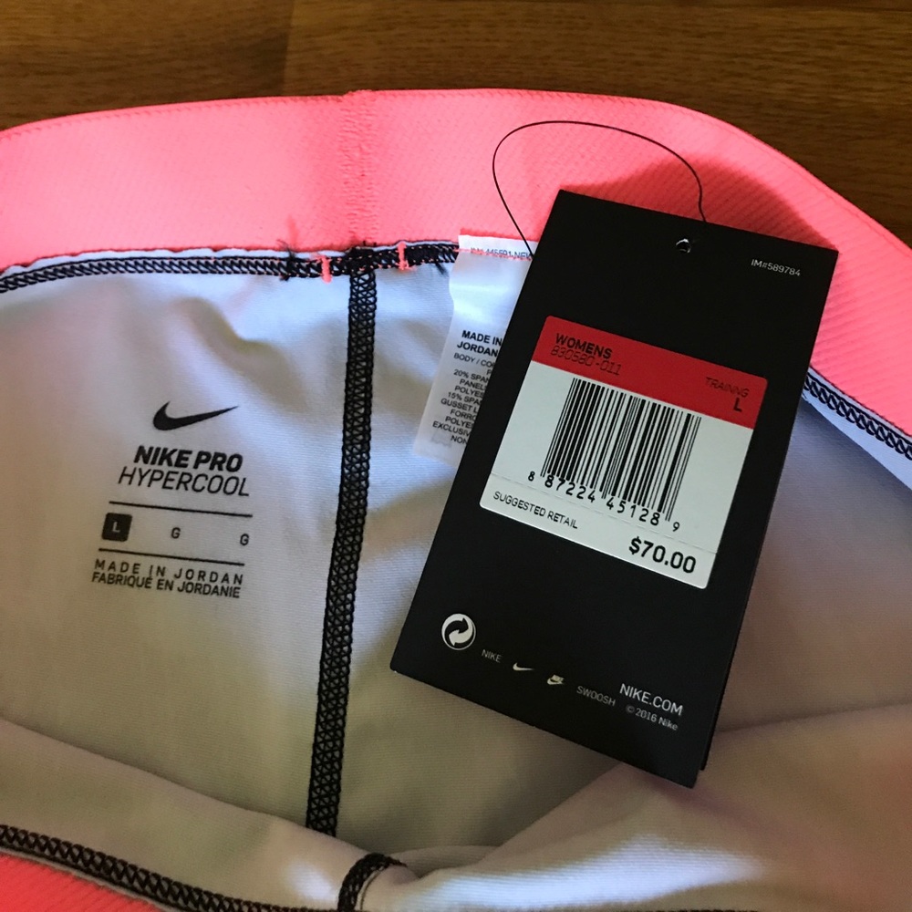 NWT Women's Nike Pro Leggings - Picture 8 of 8