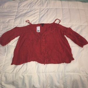 Off the shoulder brand new blouse!
