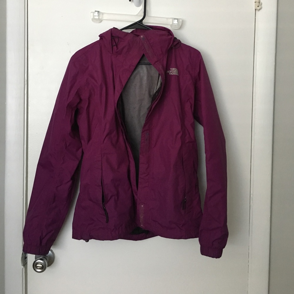 North face raincoat
