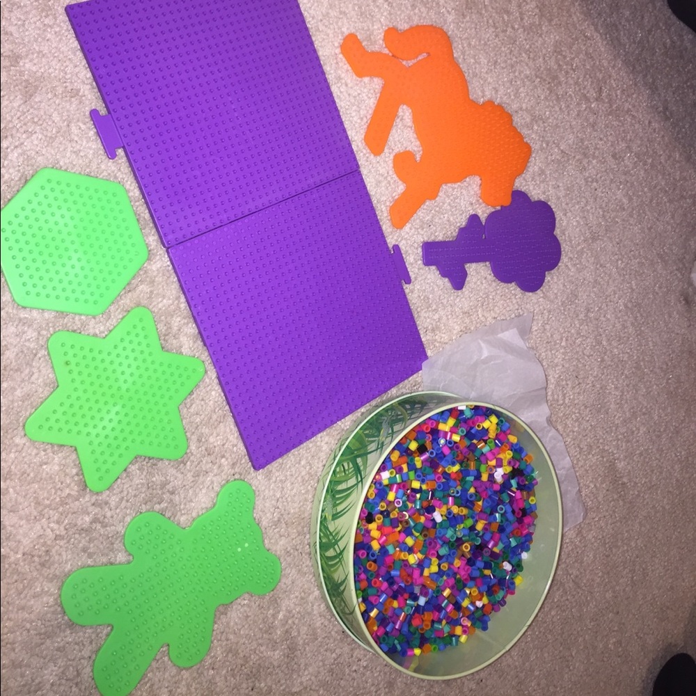 Kids baking beads toy kit