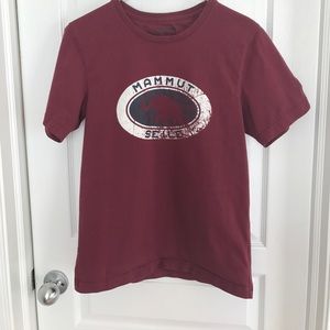 Mammut Maroon Tee