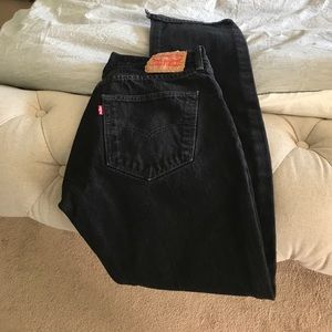 Levi Strauss Black Jeans
