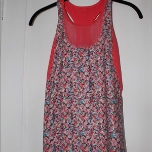 🍋Lululemon Floral Workout Tank🍋