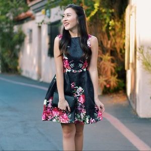 Floral A-line Dress