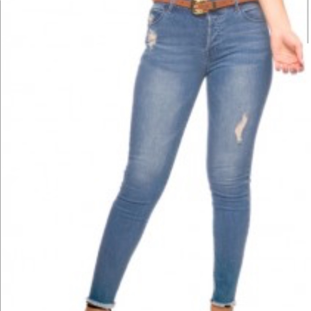 Kittenish jeans