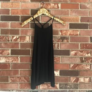 Black High-Neck Swing Tank