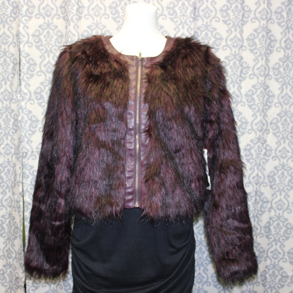 Willow and Clay Faux Fur jacket