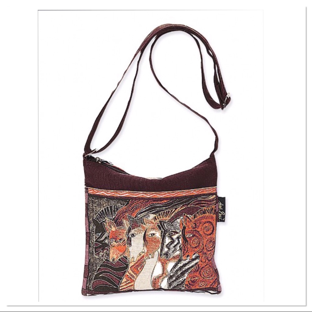Laurel Burch Moroccan Mares Crossbody Bag