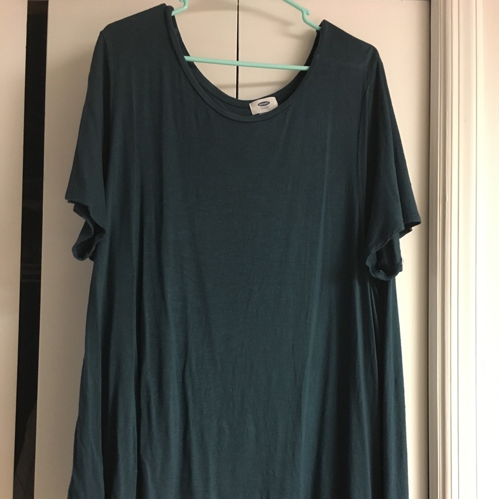 Old Navy Dark Teal Tunic Shirt