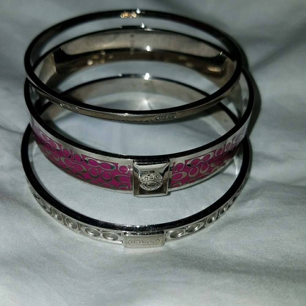 Coach Trio Bangle Bracelets