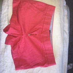 JCrew Chino salmon shorts size 4