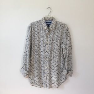 Banana Republic 100% linen Camden fit button down