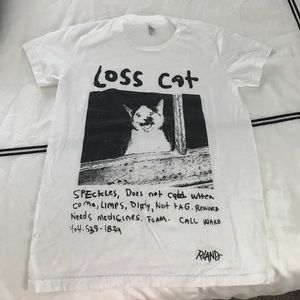 Loss Cat Graphic Tee
