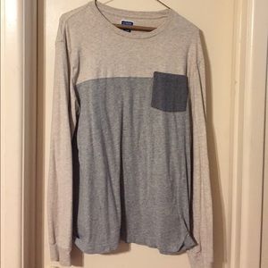 Long sleeve j. Crew, block pattern