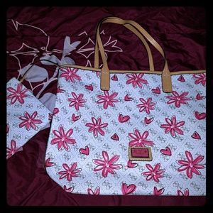 GUESS tote purse