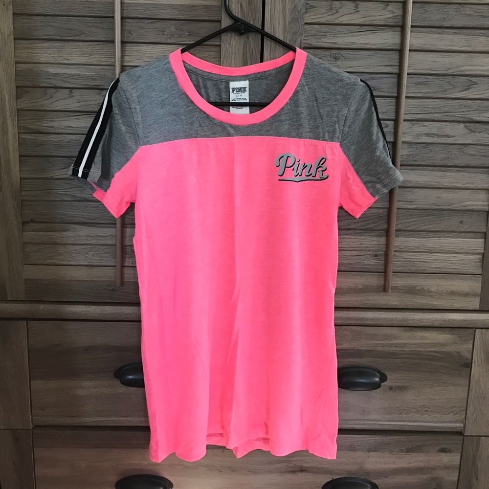 Pink Victoria's Secret tee shirt