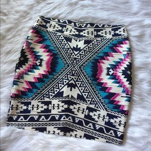 💦 Aztec Bodycon Bandage Skirt 💦 Aztec Bodycon Bandage Skirt