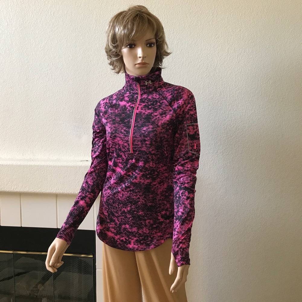 Under Armour Fly Fast Printed Long-Sleeve RunTop - Picture 3 of 8